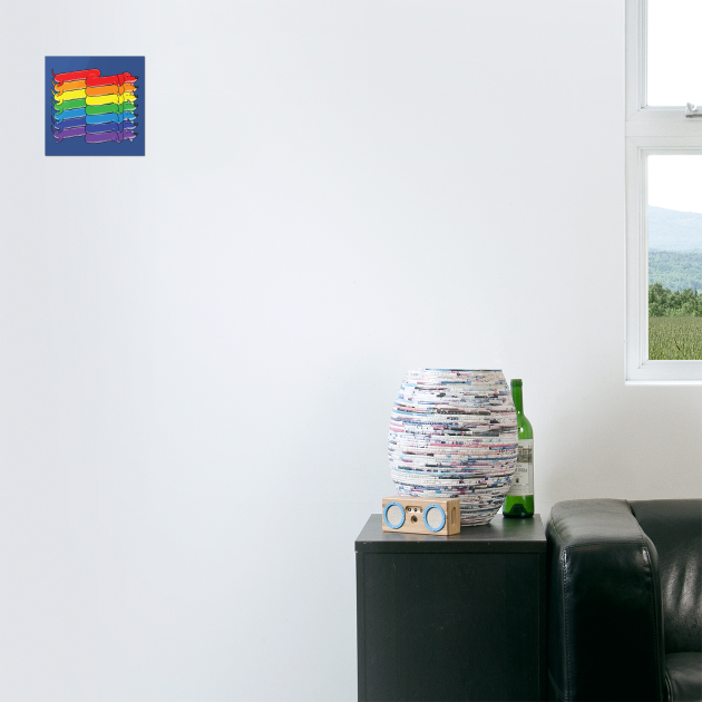 Rainbow Dachshunds by GoshWow®